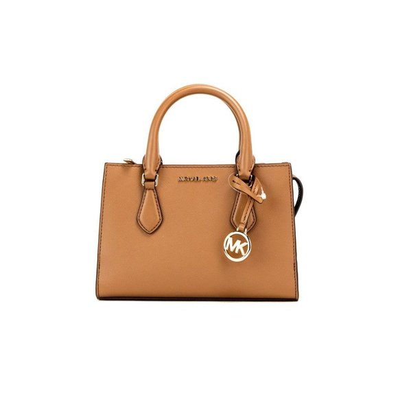 Michael Kors Tan Leather Satchel - Picture 9 of 10